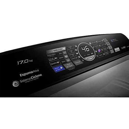 Máquina de Lavar Panasonic 17kg Titânio NA-F170P6TB 220v