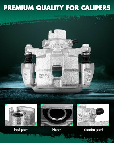 Image of SCITOO Rear Left+Right Brake Calipers With Bracket 19B2583 19B2582 Compatible For Subaru Baja 2003-2006 For Subaru Legacy 2000-2004 For Subaru Outback 2001-2004