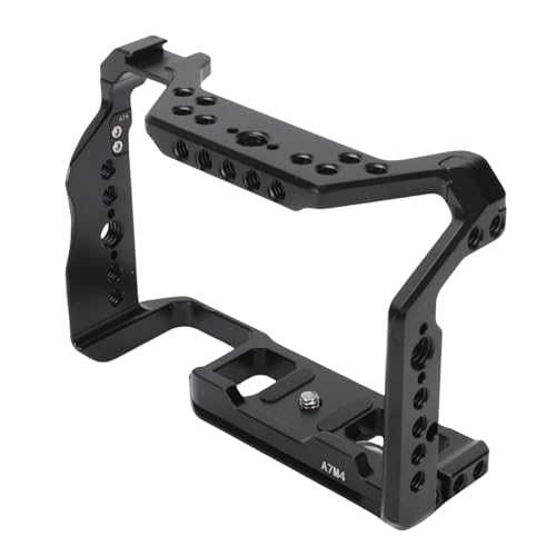 Cage de caméra complète en alliage d'aluminium avec patins antidérapants et base Arca 1/4