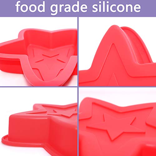 Stampo da forno a forma di stella a 2 confezioni