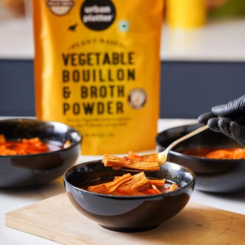 Image of Urban Platter Vegetable Bouillon & Broth Powder, 1kg (Plant-Based | Instant Vegetable Stock | MSG-free | Umami-Rich)