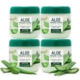 (Paquete de 4) Crema Aloe Vera Facial y Corporal, Versión Premium