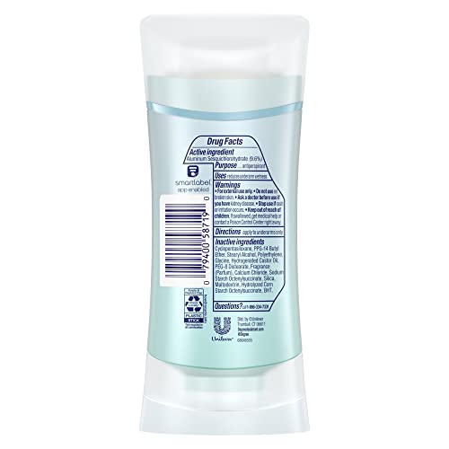 Desodorante Antitranspirante Degree MotionSense UltraClear Stick 2.6 oz Pack 12 miniatura 5