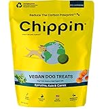 Chippin Vegan Spirulina Healthy Dog Treats | Limited Ingredients | Hypoallergenic Protein | Training...