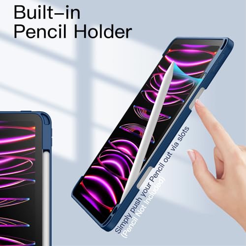 Image of JETech Case for iPad Pro 11 inch 4 /3 /2 /1, Navy