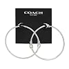 COACH Women's Signature C Hoop Earrings