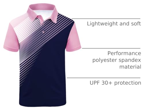 Image of ZITY Mens Golf Shirt Short Sleeve Athletic Casual Work Collared Polo Tshirt