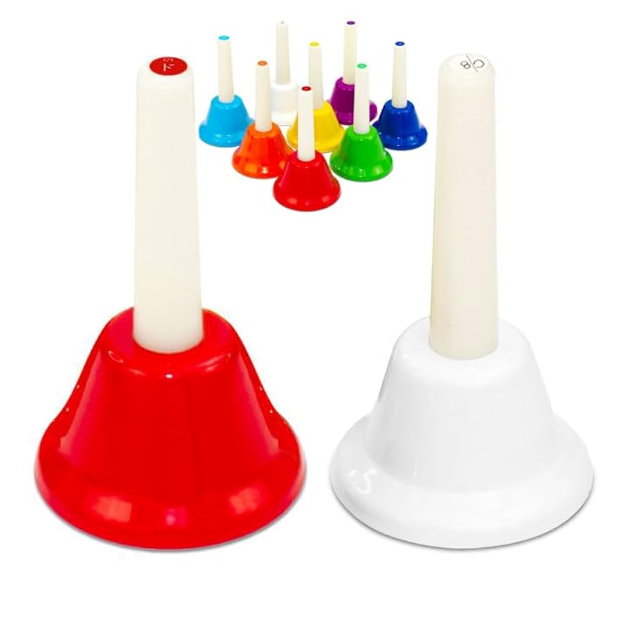 ミュージックベル　ハンドベル Amazon.co.jp: ミュージックベル 音楽ハンドベルセット 8音色