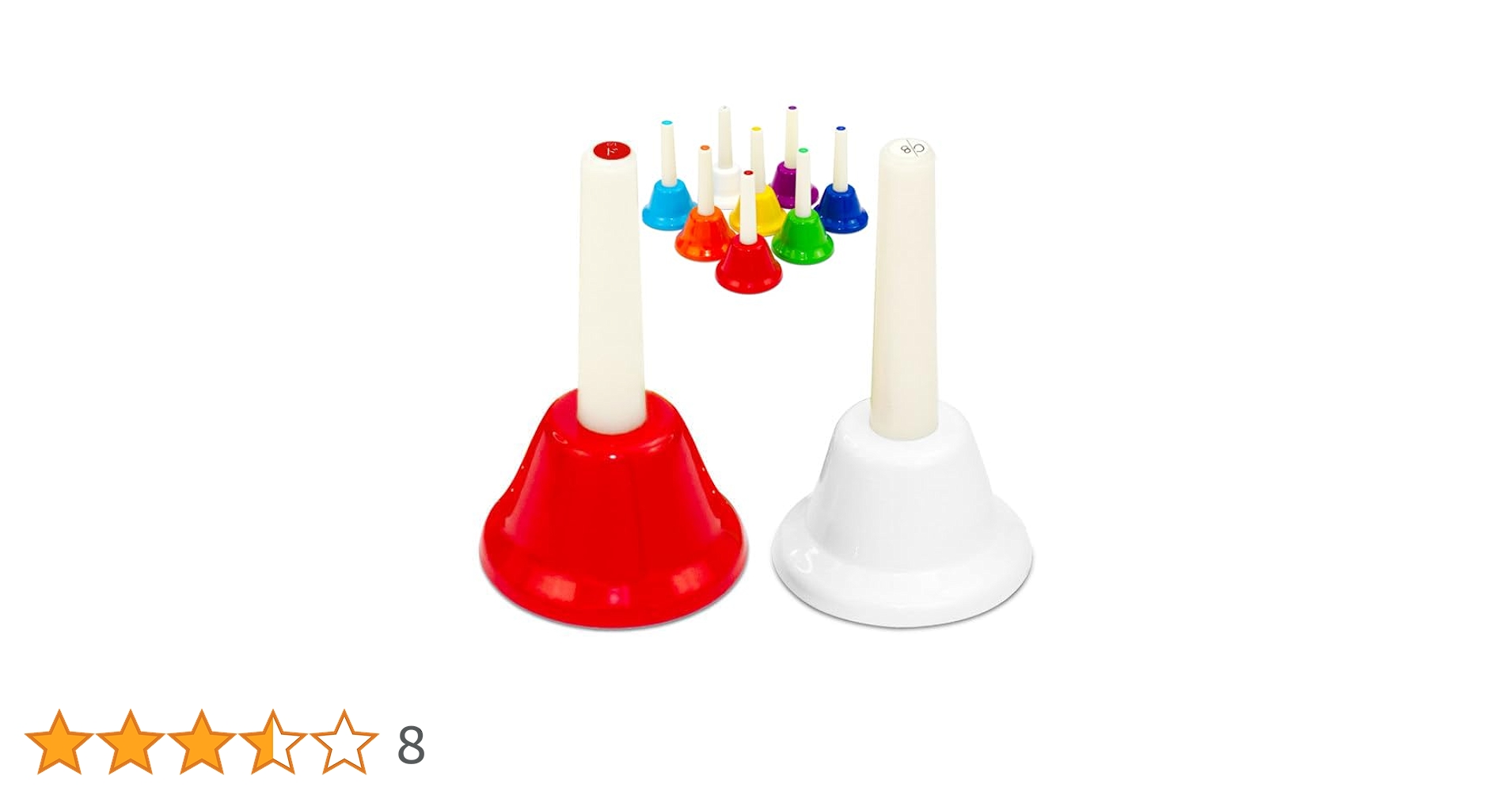 Amazon.co.jp: Rxakudedo 8音ミュージックベル 打楽器 (C調対応