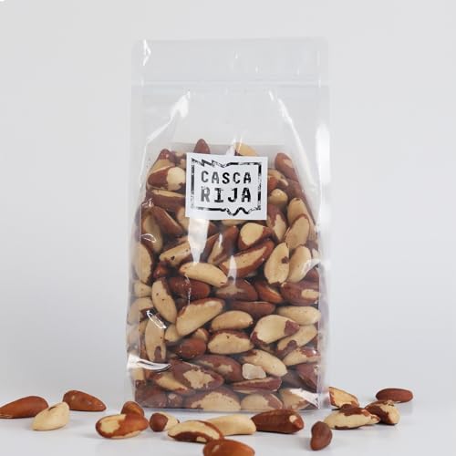 CASCA RIJA: Nuez do Brasil 1 Kg | Sin Aceite, Sin Conservantes y Sin Sal Añadido | 100% Natural, Vegano