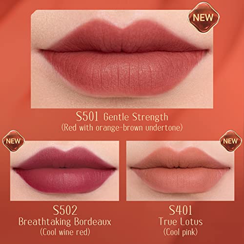 Florasis Blooming Rouge Ultra Smooth Satin Liquid Lipstick S502 #TOP3