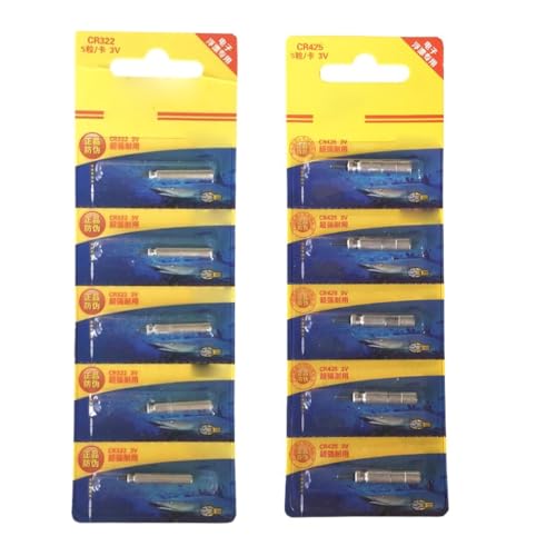 Pila de botón CR425 CR322 para pesca electrónica miniatura 7