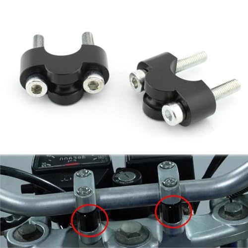 Moto elevador de manillar MSX125 GROM extensor de aluminio de alta resistencia 5