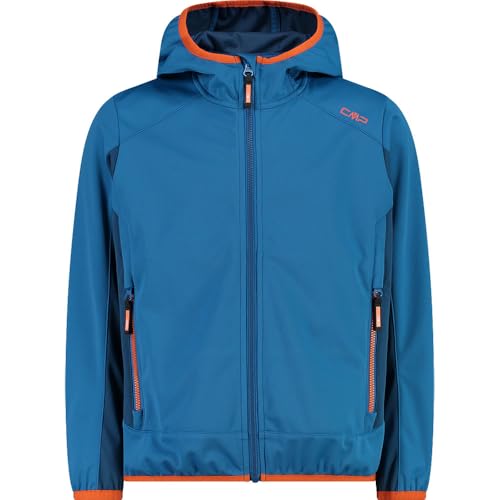 Chaqueta softshell CMP 39A5134 abrigo cortavientos con capucha niño 3 años