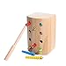 WFF Spielzeug Magnetische Kinder-Spielzeug Alter von 12 Monaten und Kinder Junge Mädchen Fangen und Füttern Spiel, Kinder Educational Holzspielzeug (Color : 1 Piece)