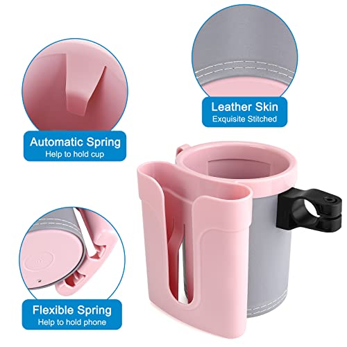 Accmor 3-in-1 Bike Cup Holder with Cell Phone Keys Holder,
