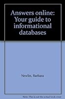 Answers Online: Your Guide To Informational Databases 0881341363 Book Cover