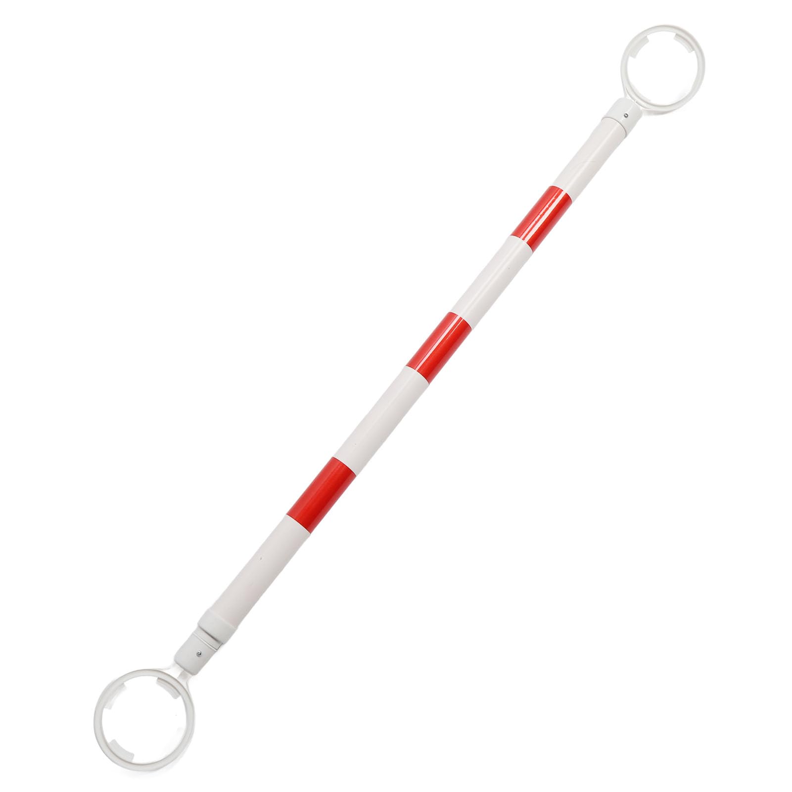 CHICIRIS Barre de Cône Rétractable, Réglable de 37,8 Po à 70,9 Po, Barre de Cône de Signalisation Réfléchissante Haute visibilité à Usage Universel, pour les Stationnements, les Chantiers (rouge