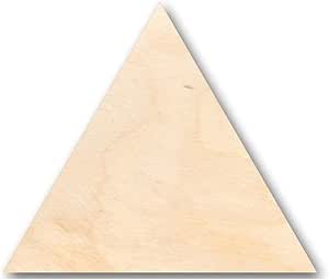Amazon.com: Unfinished Wood Triangle Shape Craft up to 46" DIY 10" / 3/4"
