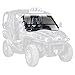 Can-Am Commander Full-Tilt Windshield-Best of both worlds. Half when you want and full when you need. Made in America
