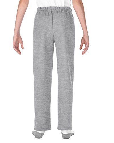 Gildan Kids' Youth Open Bottom Sweatpants, Style G18400B2