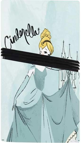 Skinit Decal Gaming Skin Compatible with PS5 Pro Console - Officially Licensed Disney Princess Cinderella Curtsy Art Design
