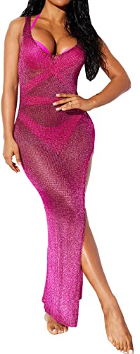 Pareo para traje de baño en talla XL con diseño fluido y cómodo color rosa A-Rose