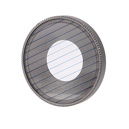 Filtro óptico con banda azul de cristal para Action 3 y lente para efecto cine 4