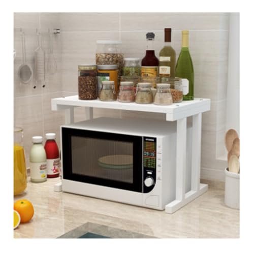 Rangement cuisine pour micro-ondes gain de place comptoir