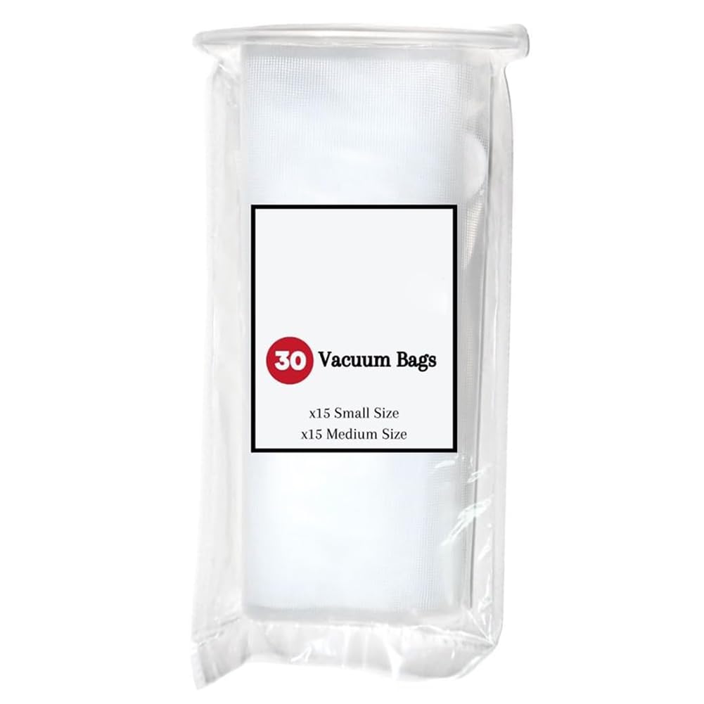 CTRLZS Reusable for Vacuum Sealer Bags- 30pcs/Set Food Storage Bags for Vacuum Sealing Machines