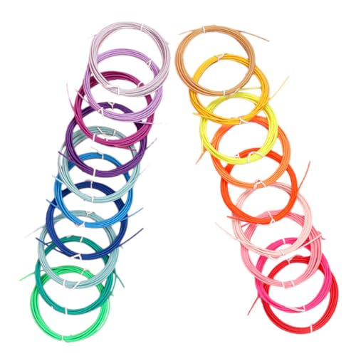 NUOBESTY 20 Rolls of Low Temperature PCL 3D Printing Filament ...