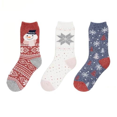 Image of Cuddl Duds Ladies Super Soft Warm Comfortable Multipack Gift Lounge Socks