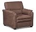 Produktbild CAVADORE Sessel Pisoo / Gemütlicher Fernsehsessel fürs Wohnzimmer / Wohnzimmersessel / 86 x 89 x 90 cm / braun