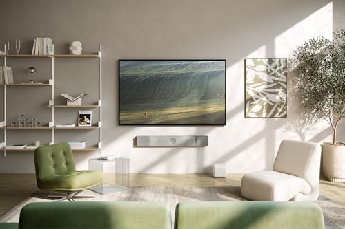 Image of KEF XIO Dolby Atmos 5.1.2 Soundbar (Silver Grey)