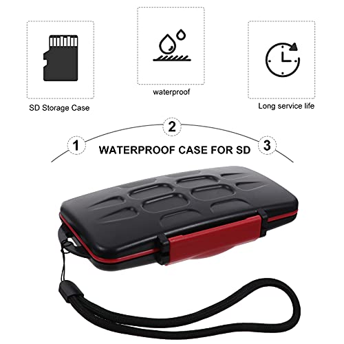 1 cartão de memória para câmera de celular, cartão SD, à prova d'água, resistente a quedas, present