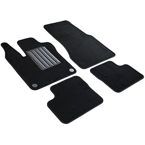 MDM SP-4932 Floor Mats Velour Car Mat for Renault Twingo III/Smart Forfour (also Electric) 08.2014 Onwards Cover