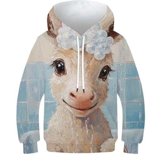 Sweat-Shirt à Capuche âne pour enfants, idéal pour le quotidien et les sorties