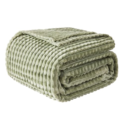 EMME Kuscheldecke Flauschige - 3D-Touch-Erlebnis 150x200cm Fleecedecke, Weiche Warme Wolldecke Überwurfdecke, Couchdecke, Decke für Sofa,...