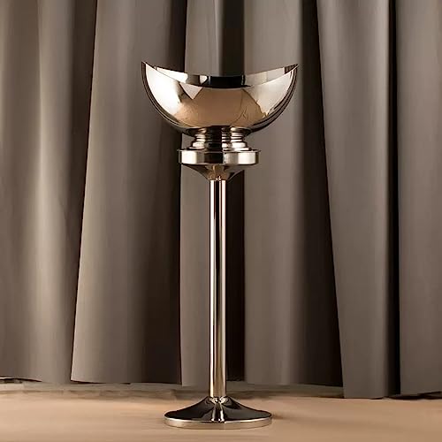 Cubiteras de acero inoxidable pulido con soporte elevado para enfriar botellas 4