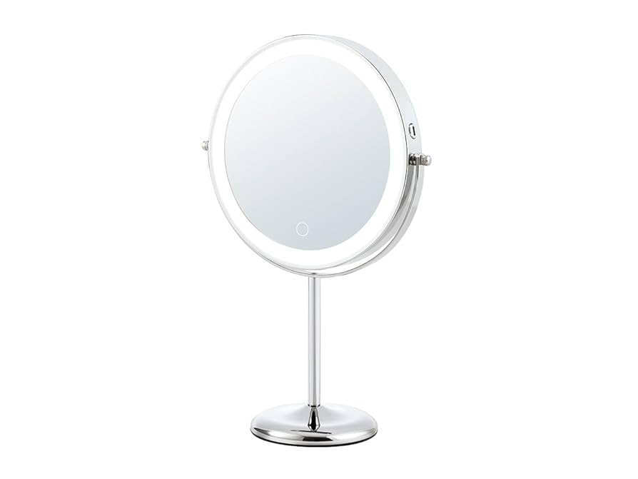 コイズミ(Koizumi) LEDミラー 拡大鏡 楽天市場】[大きめサイズ]コイズミ LED拡大鏡 Φ16.5cm KBE3280S