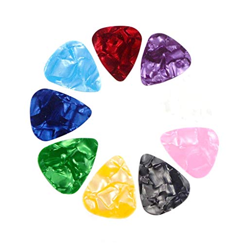 U/K Lot de 10 médiators en plastique pour guitare électrique acoustique, élégant et populaire - Les Beatles, Paul McCartney, John Lennon, RIngo Starr, George Harrison U/K Lot de 10 médiators en plastique pour guitare électrique acoustique, élégant et populaire