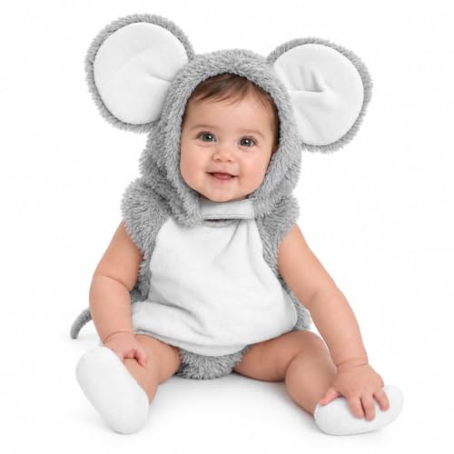 Dress Up America Baby Mouse Costume - Halloween Costume for Toddlers