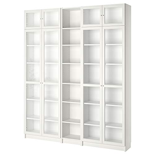 ProTuning BILLY/OXBERG Librería, blanco, 200 x 30 x 237 cm