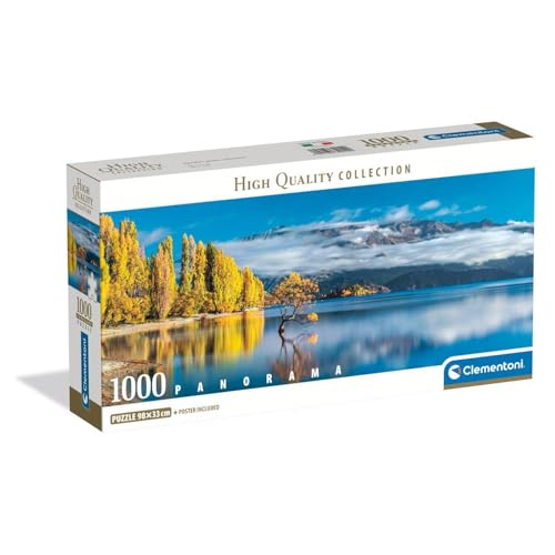 Puzzle Compact 1000 pièces Panorama : Le Golden Retreat de Wanaka Clementoni Puzzles - vue 3