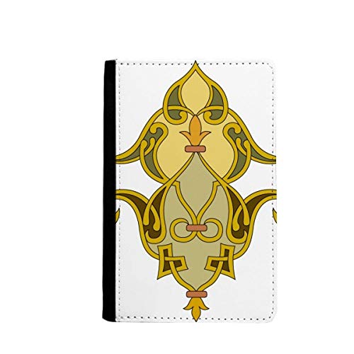 Passeport étui portefeuille baroque - Portefeuille voyage coloré multi-rangements
