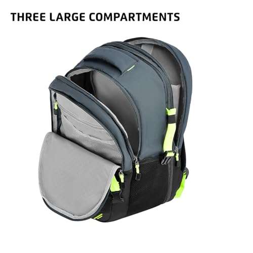 Image of Safari 43L Expandable Laptop Bag with Armor Base, Raincover, 3 Compartments, Compression Straps, Large Size Travel Bag, Ideal For 3-4 Days Staycations, Hiking, Office Bag