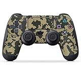 Skin kompatibel mit Sony Playstation 4 PS4 Slim Controller Folie Sticker Soldat Bundeswehr Camouflage