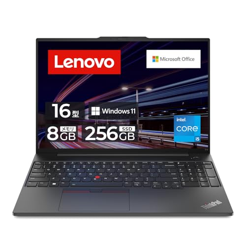 yz Lenovo ThinkPad E16 Gen 1 m[gp\R 16C`/CeR Core? Ultra 5 / WGB/256GB/Windows 11 Pro/vCoV[Vb^[twebJ CeR Wi-Fi 6
