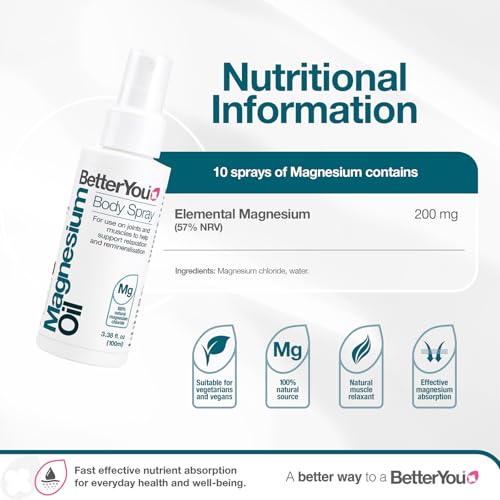 BetterYou Original Magnesium Oil Spray - 100ml