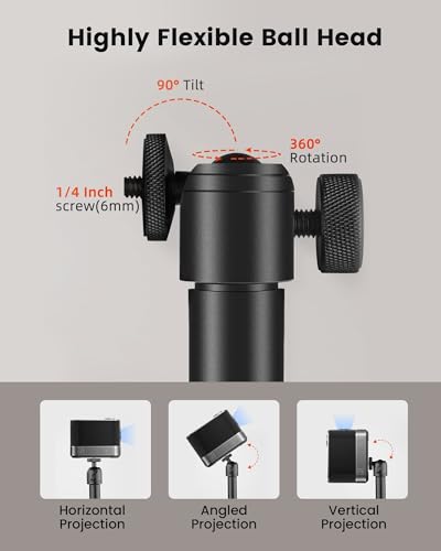 image for Aurzen Projector Stand, Compatible with TMY, HAPPRUN, Yaber, Epson, an